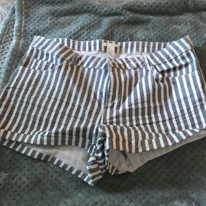 H&M striped shorts size 10 new. So cute.